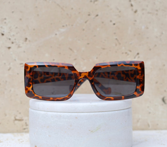 The Alex Leopard Sunglasses